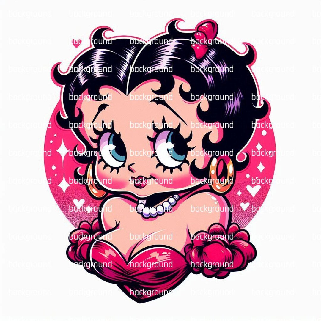Boop Icon Betty Boop SVG (digital Download) - Etsy
