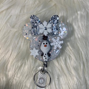 Olaf badge reel, Heavy duty nurse badge holder