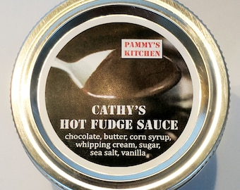 Sauce - Cathy's Hot Fudge Sauce - Chocolate 8 oz