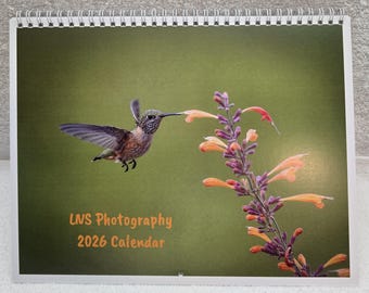 2026 LNS Photography Wildlife and Landscapes 13 month Calendar