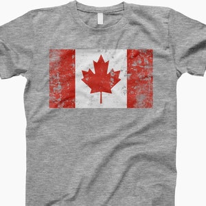 Distressed Canadian Flag Shirt, Tee, T-Shirt, Canadian Flag Shirt, Distressed Flag, Canada Pride, Canada T Shirt, Maple Leaf Shirt, Canadian