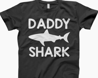 Daddy shark tee, dad shirt, daddy shirt, daddy shark shirt, daddy shark, daddy shark t-shirt, daddy shark tee, dad birthday shirt, dad gift