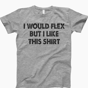I Would Flex But I Like This Shirt, Workout Shirt Men, Gift For Gym Men, I Like This Shirt, Funny Fitness Shirts, Funny Gym Shirt