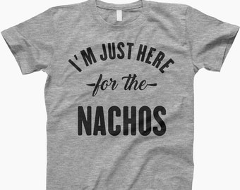 Im just here for the nachos, sunday football, football shirt, mom football shirt, wife football shirt, football wife shirt