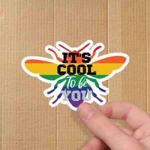 Be you sticker, Gay Pride, LGBTQ stickers