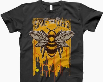 Save Bees, Bee Lover, Save The Bees, Bee Shirt, Bee Tee, Bee Shirt Gift, Save Bees Shirt, Bee Protection, Save Bees Gift, Bee Awareness