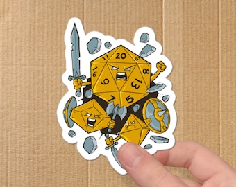 Dungeon master, sticker, stickers