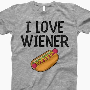 Wiener Shirt, Hotdog Shirt, Funny Hotdog, Funny Shirt, Hotdog Tee, Funny Tee, T-shirt, Graphic Tee, Humor Shirt, Food Shirt, Summer Shirt