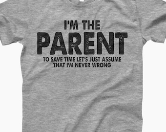 Parent To Save, Funny Parent Shirt, Parent Humor, Funny Gift, Parent Life, Gift For Parent, Parenting Gift, Humor Shirt, Funny T-Shirt