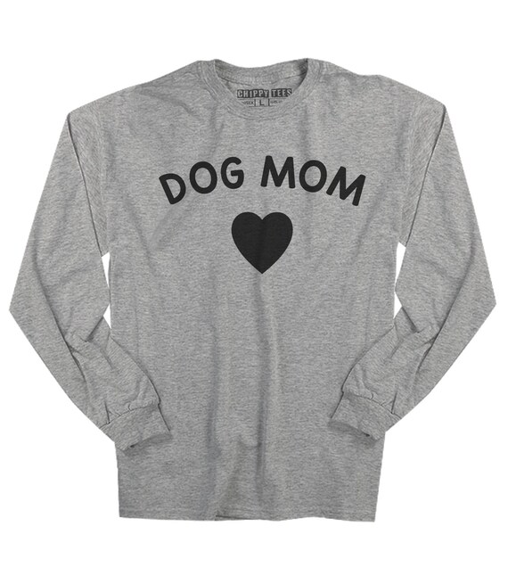 dog mom long sleeve shirt
