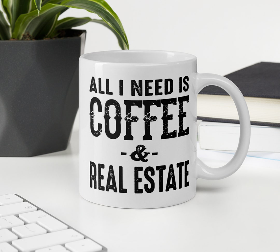 Real Estate Mug Ceramic Mug Mug Gift Etsy