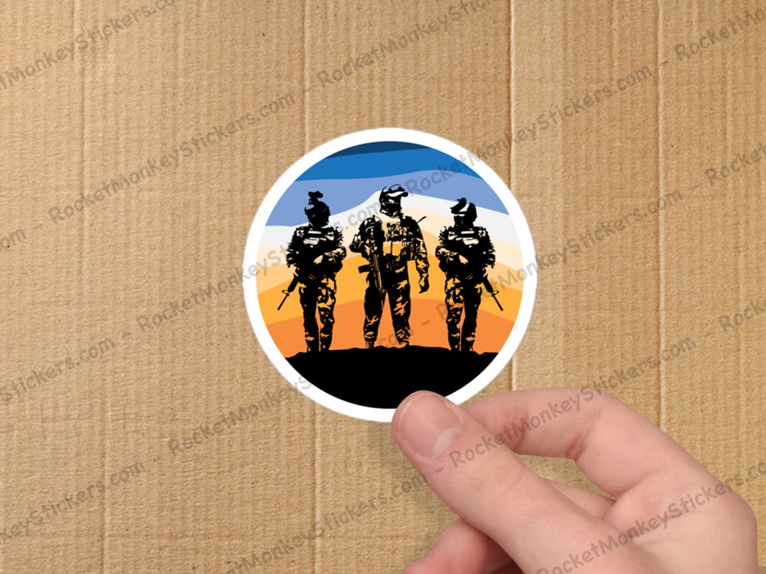 Veteran Sticker, Military Pride, Soldier Decal, Army Sticker, Patriotic ...