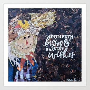Harvest Scarecrow - Original Piece - Fall Collection