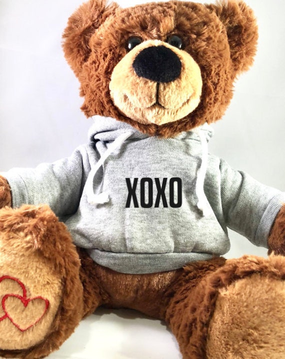 teddy bear sweatshirt