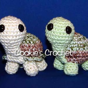 Crochet PATTERN: Pete and Repeat Tortoise PDF pattern