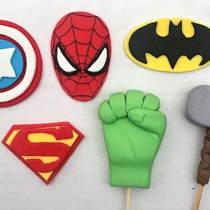 SUPERHERO INSPIRED TOPPERS