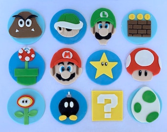 TOPPERS INSPIRADOS EN MARIO