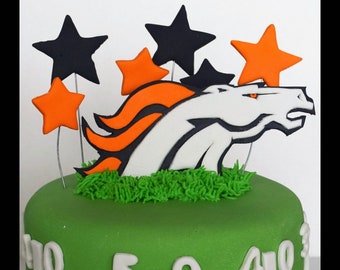 Custom Sport Fondant Toppers