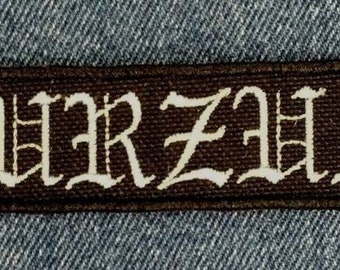 Embroidered Patch Iron-On Sew-On fast US shipping Warbringer band
