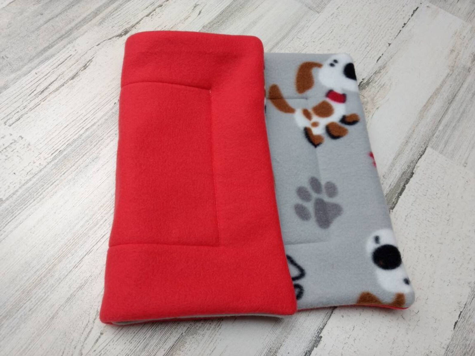 Dog Crate Padfleece Dog Bedpotty Padtraining Padreversible Etsy