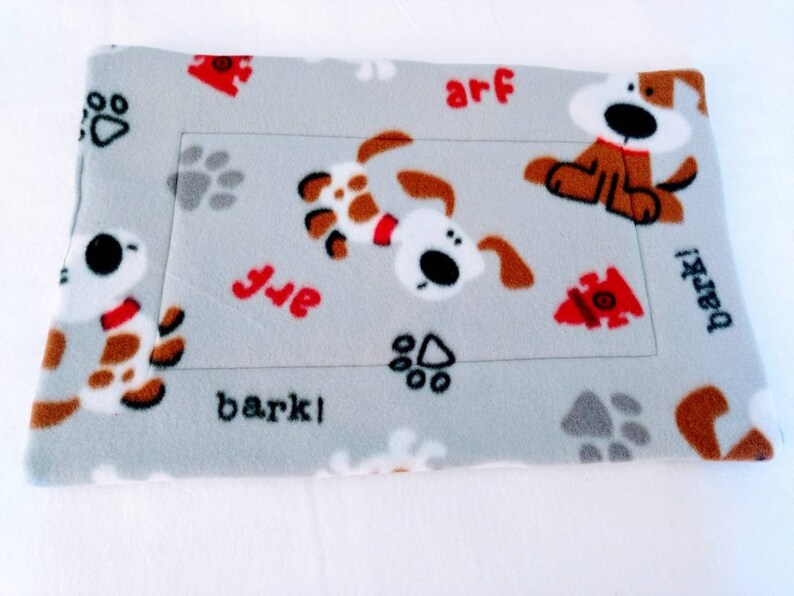 Dog Crate Padfleece Dog Bedpotty Padtraining Padreversible Etsy