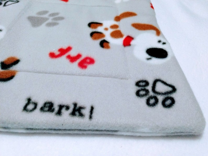 Dog Crate Padfleece Dog Bedpotty Padtraining Padreversible Etsy