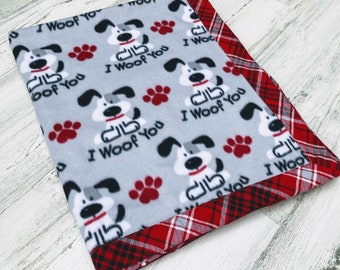 flannel dog blanket