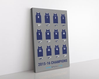 Villanova Wildcats 2016 Men's Basketball Champions Canvas/Print