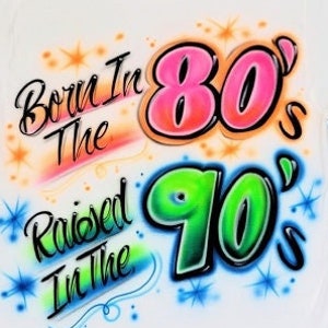 80s Baby shirt,90&#39;s baby shirt,hip hop t shirt,airbrush design
