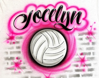 Volleyball Airbrush Shirt