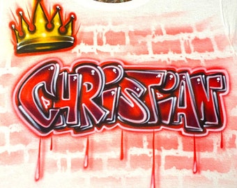 etsy airbrush shirts