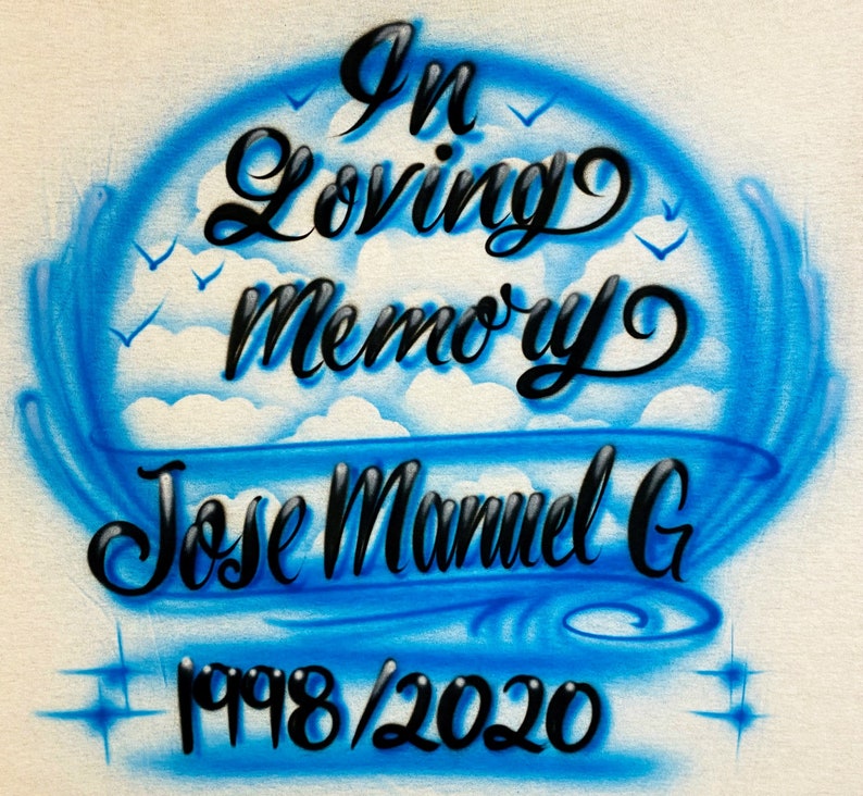 airbrush in loving memory