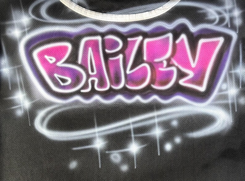 Airbrush Custom Tshirt(Design Details A) image 12