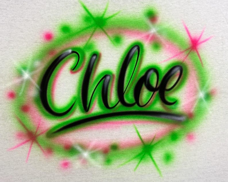 Airbrush Custom Tshirt(Design Details A) image 13