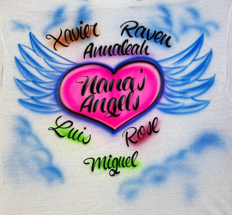 Airbrush Custom Tshirt(Design Details A) image 6