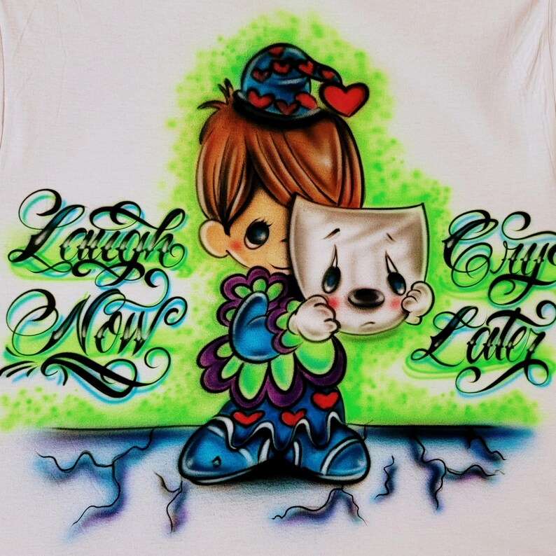 Airbrush Custom Tshirt(Design Details A) image 9