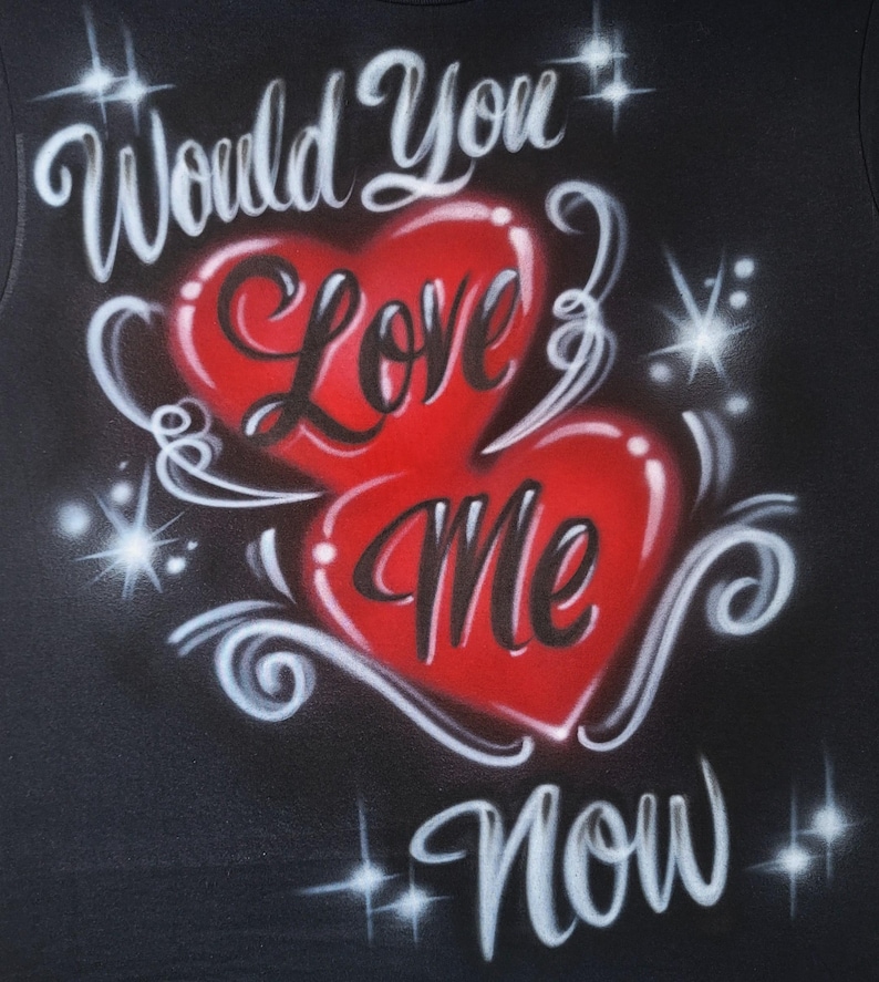 Airbrush Custom Tshirt(Design Details A) image 5