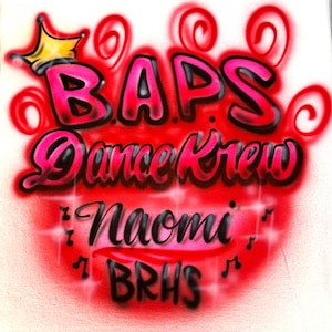 Airbrush Custom Tshirt(Design Details A) image 10