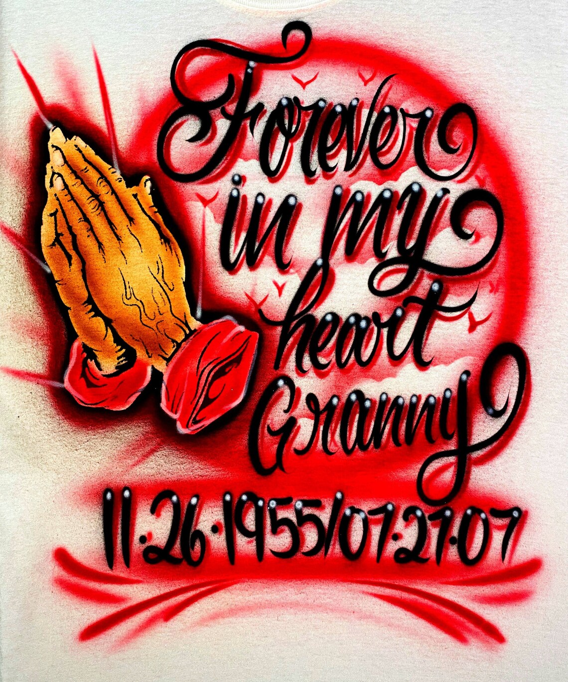 airbrush in loving memory