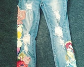 S.O.N.G. curvy Mid-Rise exp button skinny ankle