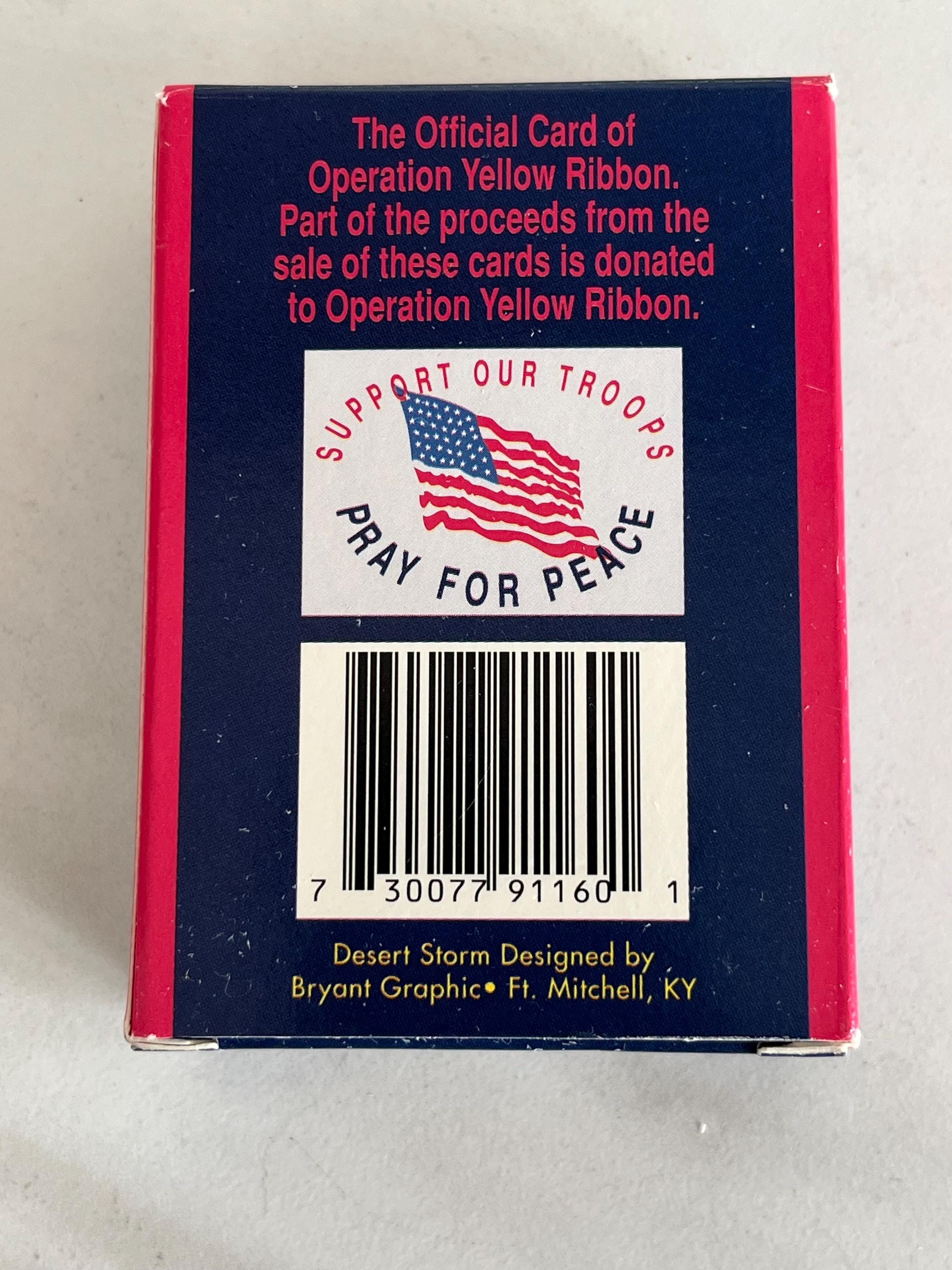 Desert Storm Commemorative Cards Collectible Sets. Set of Two. NIB