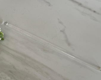 Vintage Cocktail Glass Stir with Ball Tip 1950’s. 12 inches.