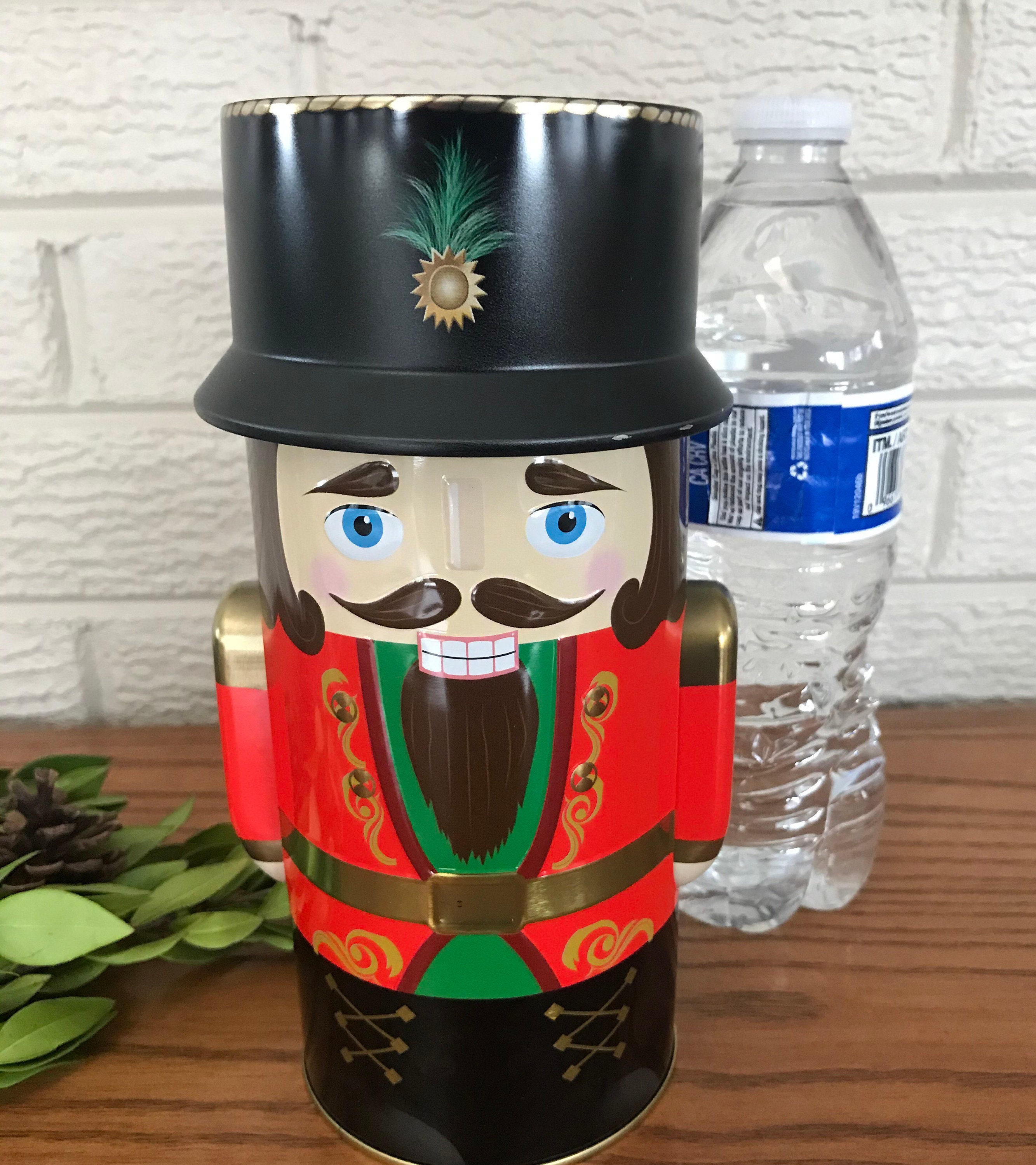 Vintage Nutcracker Cookie or Candy Tin. No markings on bottom. Etsy