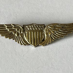 Wwii Wings Pin 1940 - Etsy