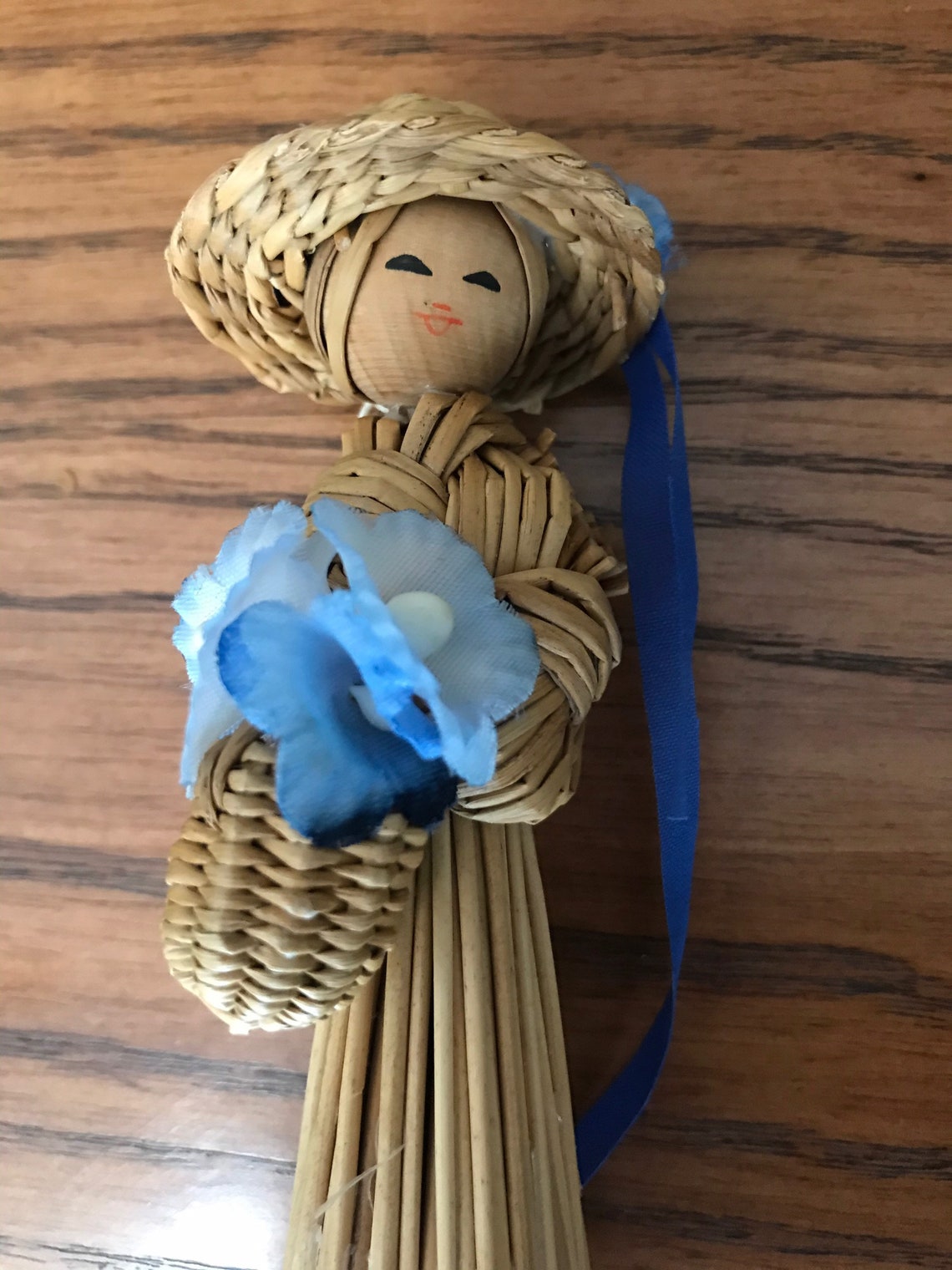 Straw Vintage Dolls Set of 3 1970s Made in Japan Etsy