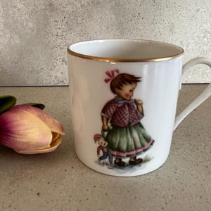Schmid Sister Berta Hummel Goebel “9th Limited Edition 1981 Cup. “Playtime”. Porcelain China Collectors Toddlers Cup. Made in West Germany.