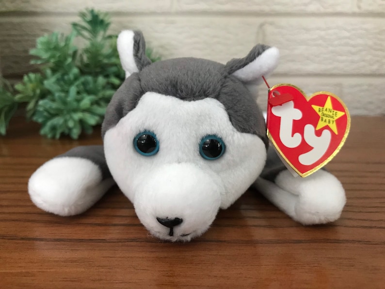 Oakbrook Nanook the Alaskan Husky Toy Beanie Baby Birthday November 21 1996 Ty Inc Illinois.