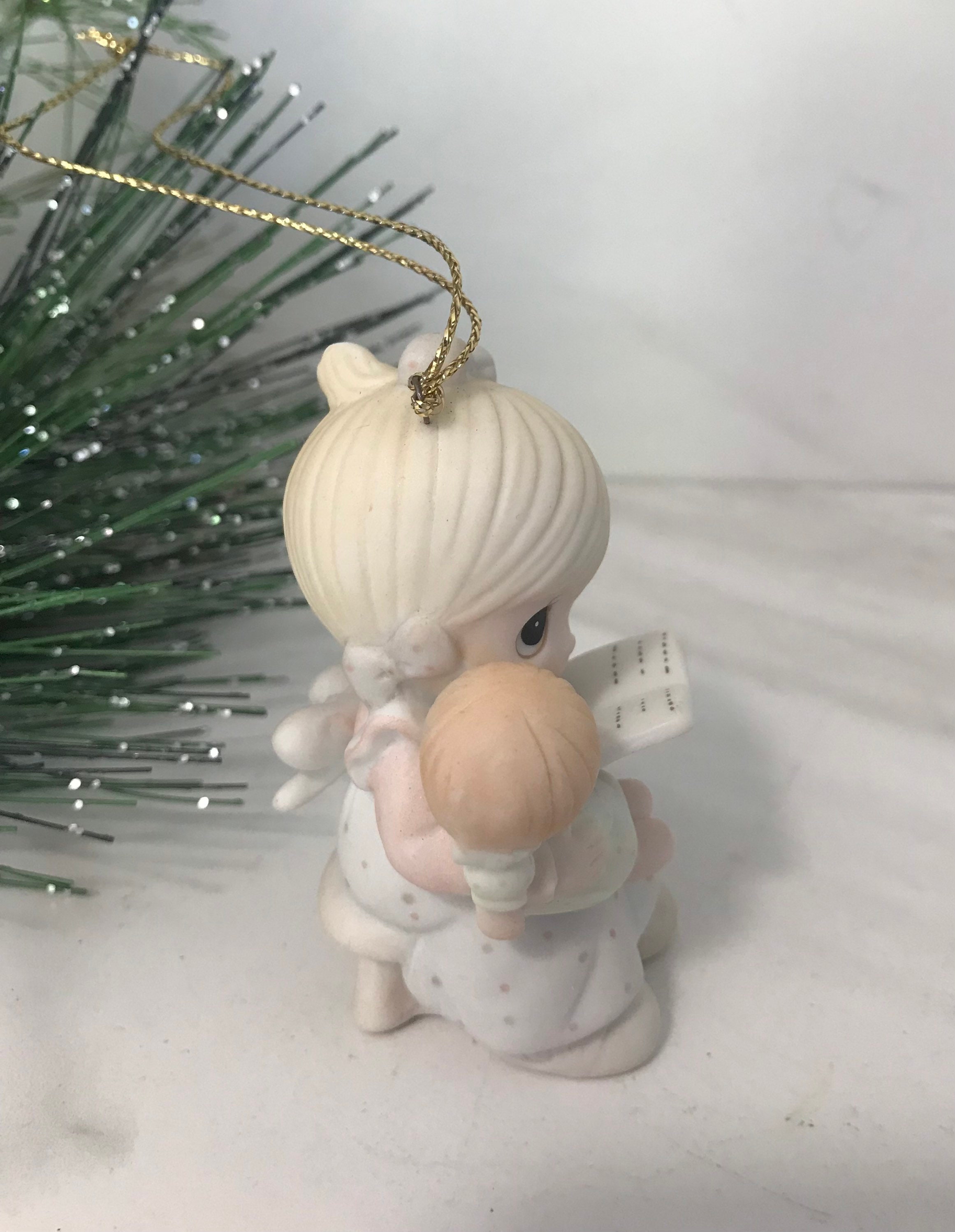 Precious Moments Christmas Ornament Tell me the story of Etsy