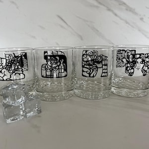 70's Bar Glasses - Etsy