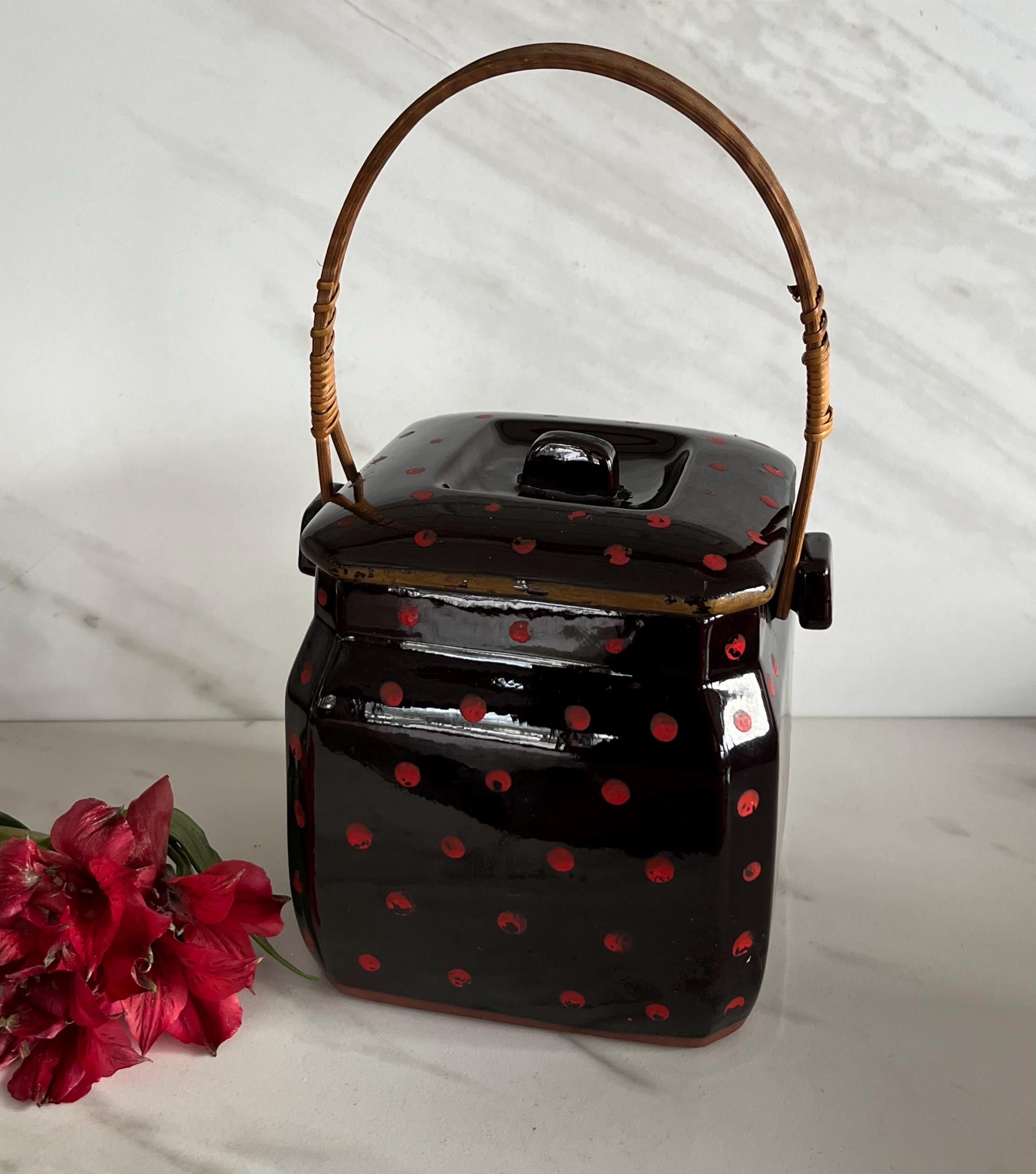 Vintage Japanese Cookie Jar - Etsy